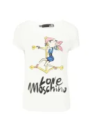 t-shirt | loose fit Love Moschino 	bela	